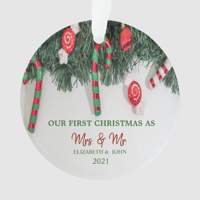 Pine Tree Branches Candy, Notre premier Noël (devant)