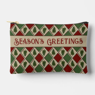 Pine Tree et Harlequin petit sac cosmétique