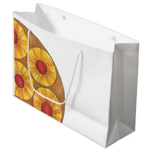 Pineappa Upside Down Cake Cherry Foodie Sac cadeau