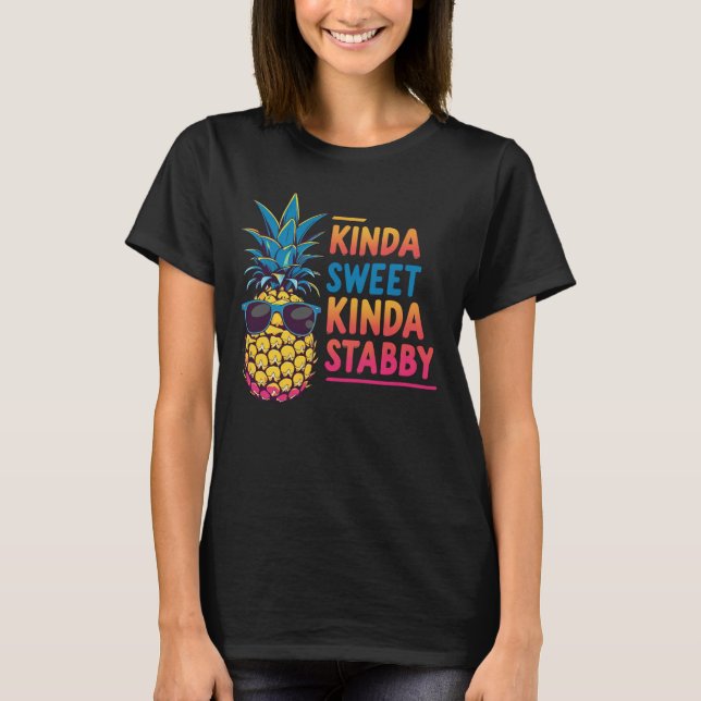 Pineapple Kinda Femmes Tshirts Stabiliser (Devant)