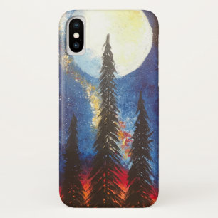 "Pines at Dusk" iPhone X Coque