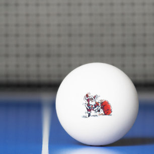 Ping Pong Angry Père Noël balle de ping-pong 3 étoiles