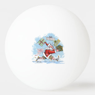 Ping Pong balle de ping-pong 1 étoile père Noël non préparée
