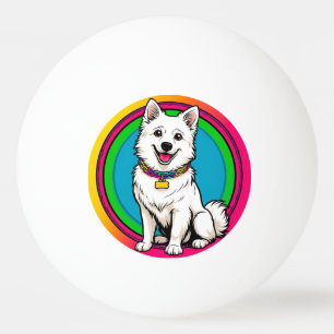 Ping Pong Balle de ping-pong Chien mignon Cadeau d'animal de