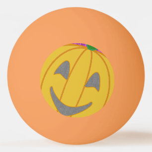 Ping Pong Balle de ping-pong citrouille