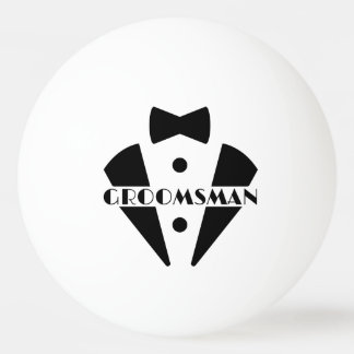 Ping Pong Balle de ping-pong Groomsman