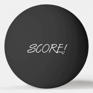 Ping Pong Balle de ping-pong noire blanche noire 1 étoile