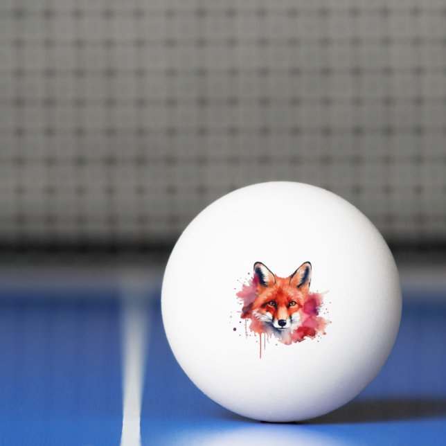 Ping Pong Balle de ping-pong renard (Filet)
