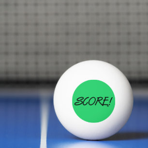 Ping Pong Balle de ping-pong verte 3 étoiles Score