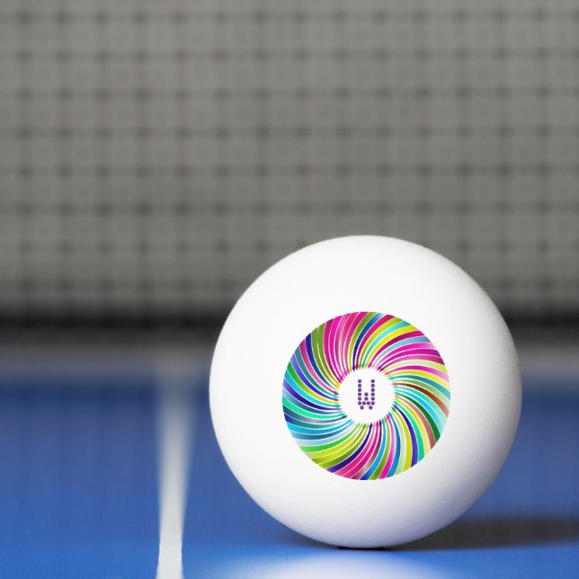 Ping Pong Balle de ping-pong Vortex Chromatique (Filet)