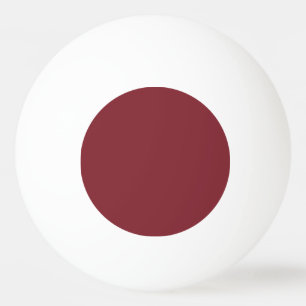 Ping Pong Couleur de tendance - Balle à bascule rouge Crimso