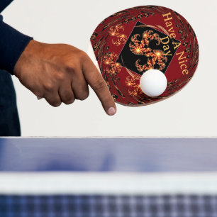 Ping Pong Équipement d'action de luxe : Raquette de gratitud