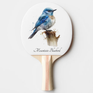 Ping Pong Jolie petite raquette de ping-pong oiseau bleu à m