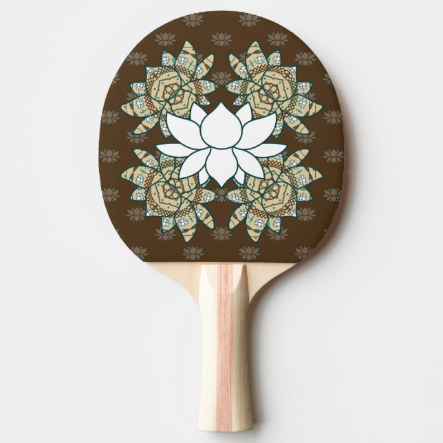 Ping Pong La raquette de ping-pong Lotus (Devant)