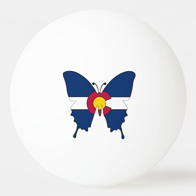 Ping Pong Pavillon du Colorado balle de ping-pong (Devant)