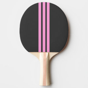 Ping Pong Raquette de ping-pong à raie sportive rose