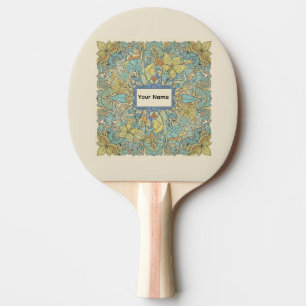 Ping Pong Raquette de ping-pong artistique Zentangle sur mes