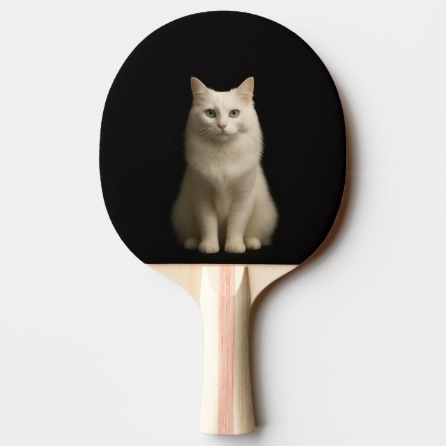 Ping Pong Raquette de ping-pong Black 4 Luxe, Chat Turc d'An (Dos)