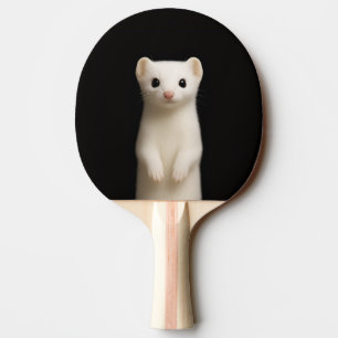 Ping Pong Raquette de ping-pong Black 4 Luxe, Ermine élégant