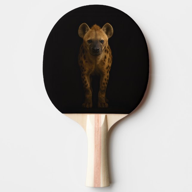 Ping Pong Raquette de ping-pong Black 4 Luxe, Hyène tachetée (Devant)