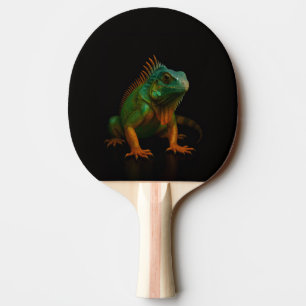Ping Pong Raquette de ping-pong Black 4 Luxe, Iguane Vert
