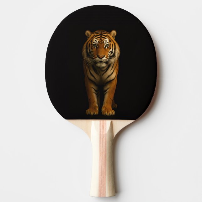 Ping Pong Raquette de ping-pong Black 4 Luxe, Noble Tiger (Devant)