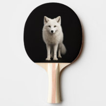 Raquette de ping-pong Black 4 Luxe, Renard arctiqu