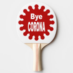 Ping Pong Raquette de ping-pong Caoutchouc Bye CORONA