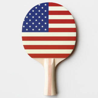Ping Pong Raquette de Ping-Pong Drapeau Américain