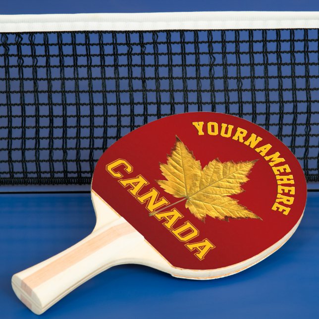 Ping Pong Raquette de ping-pong du Canada Université du Cana (Insitu)