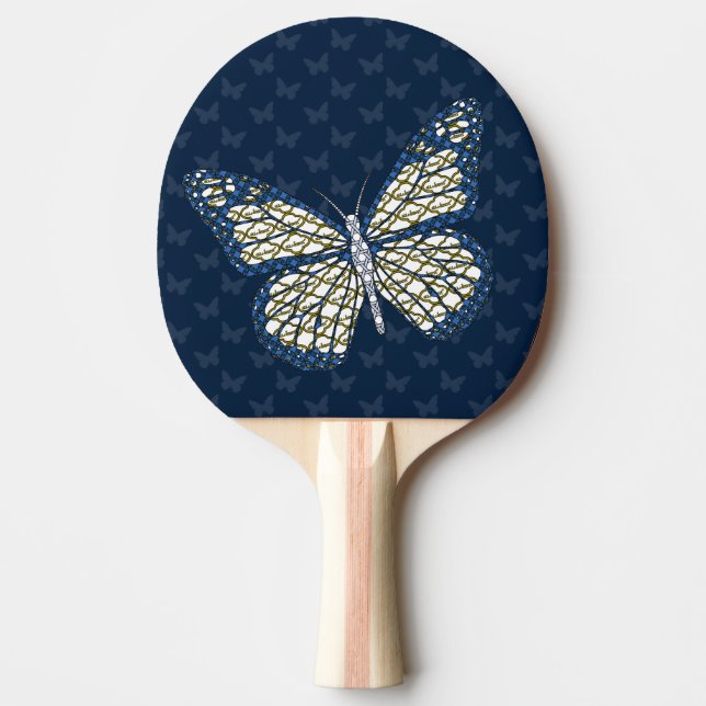 Ping Pong Raquette de ping-pong du monarque juif (Devant)