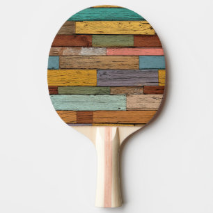 Ping Pong Raquette de ping-pong en planches de bois