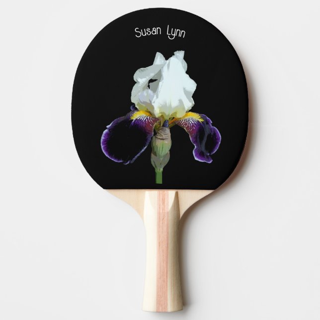 Ping Pong Raquette de ping-pong Iris Violet et Blanc (Devant)