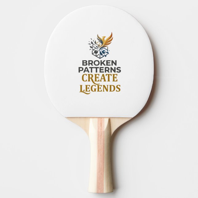 Ping Pong Raquette de ping-pong Motivational Phoenix (Devant)