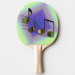 Ping Pong Raquette de ping-pong notes Dubstep