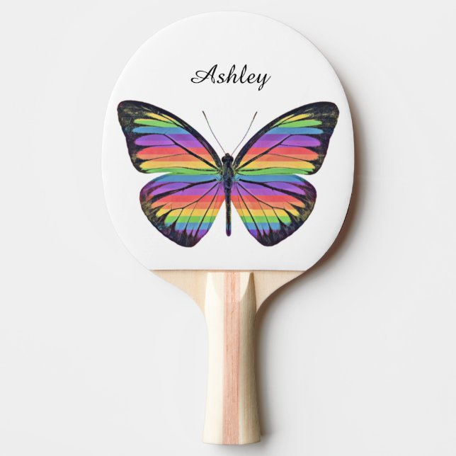 Ping Pong Raquette de ping-pong papillon (Devant)