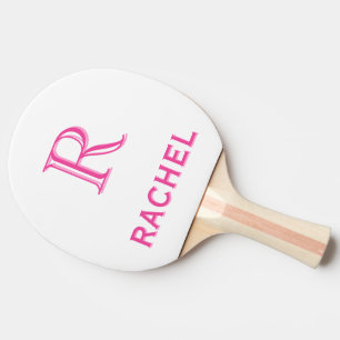 Ping Pong Raquette de ping-pong personnalisée avec monogramm
