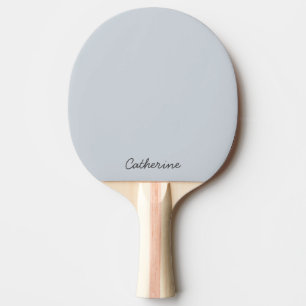 Ping Pong Raquette de ping-pong personnalisée grise bleutée