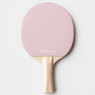 Ping Pong Raquette de ping-pong personnalisée rose pastel te