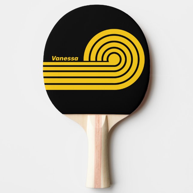 Ping Pong Raquette de ping-pong Safety Bee Nostalgic Curl St (Devant)