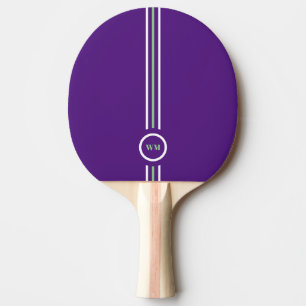 Ping Pong Raquette de ping-pong verte et violette jolie
