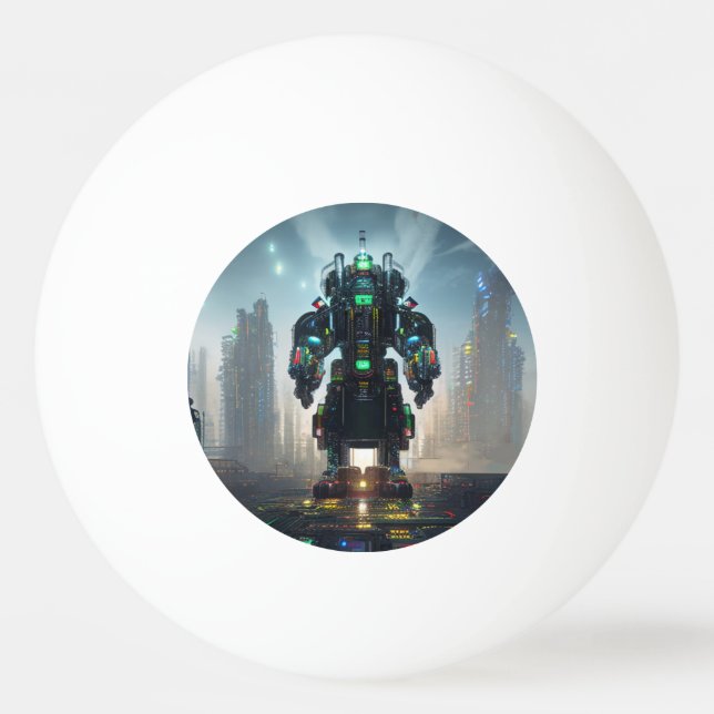 Ping Pong Robot 4 balle de ping-pong 1 étoile (Devant)