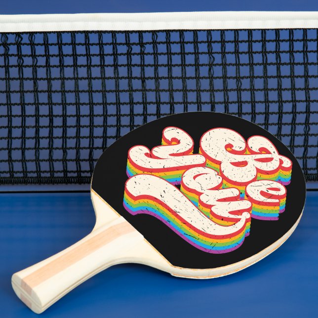 Ping Pong Sois Toi ! Raquette de ping-pong (Insitu)