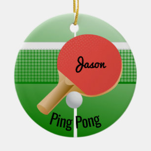 Ping Pong Table Tennis Ornement