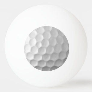 Ping Pong Texture de balle de golf blanche gaufree
