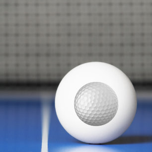 Ping Pong Texture de balle de golf blanche gaufree