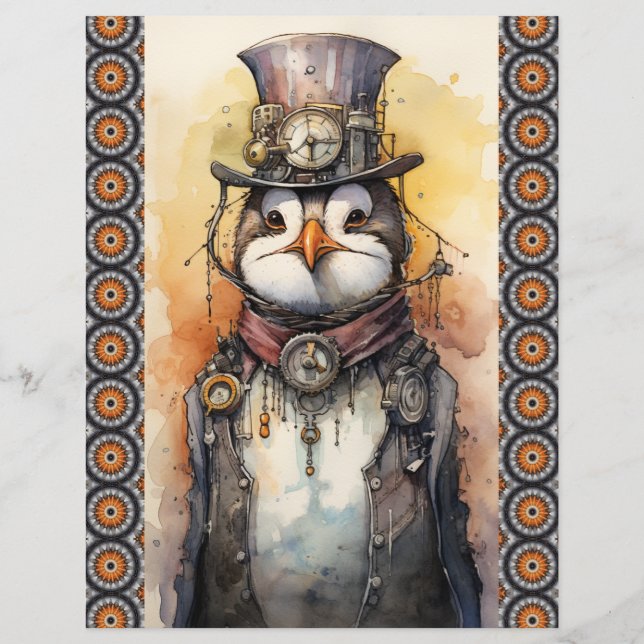 Pingouin 1b Steampunk (Dos)