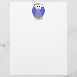 Pingouin bleu mignon. Dessin de pingouin.