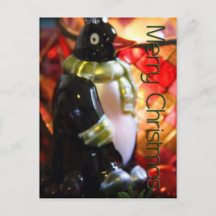 Pingouin ・ Carte postale de Noël