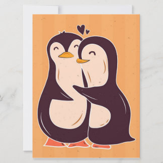 Pingouin couple | Penguin Lover Cute Wife Valentin
